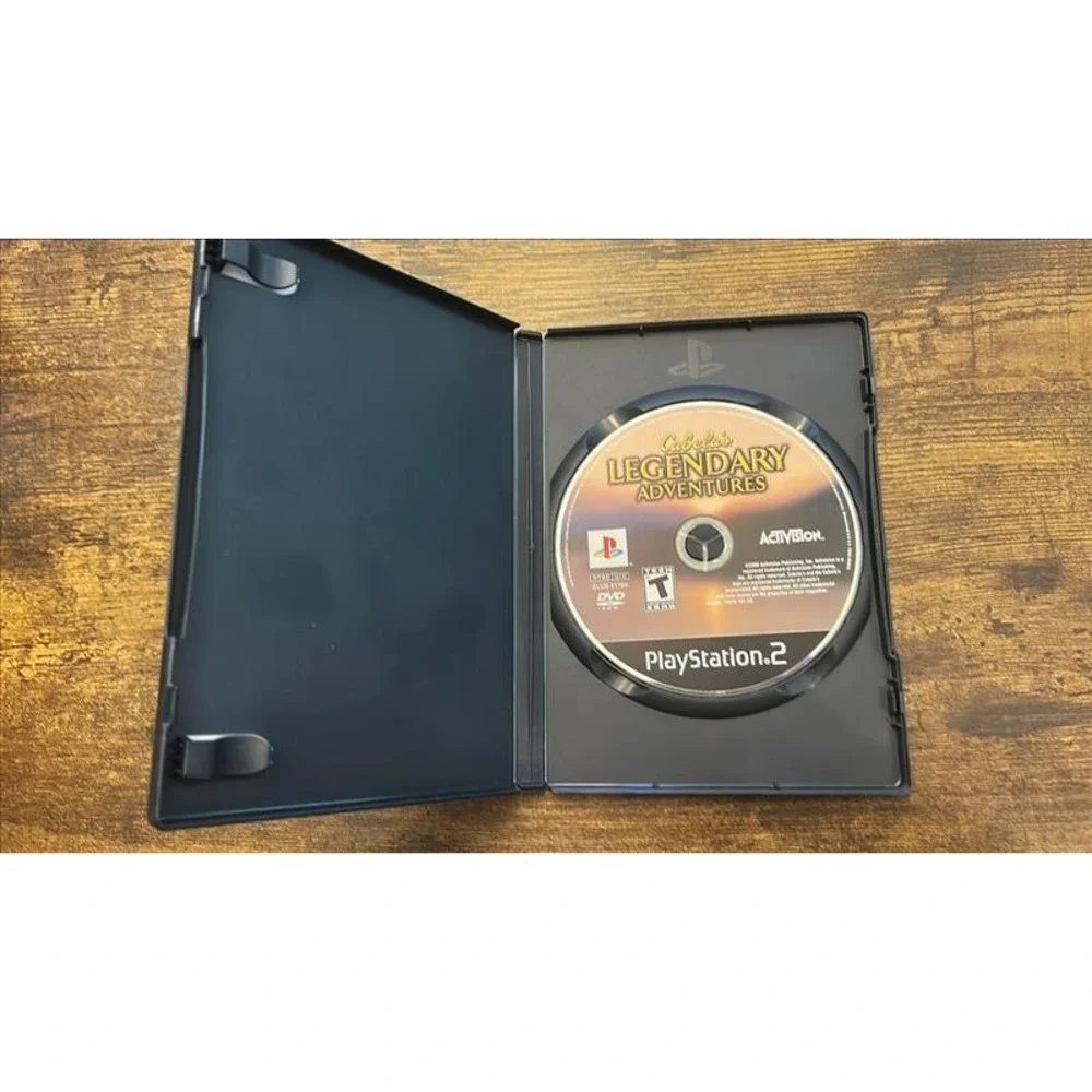 Cabela's Legendary Adventures Sony PlayStation 2 PS2 Hunting Game Activision